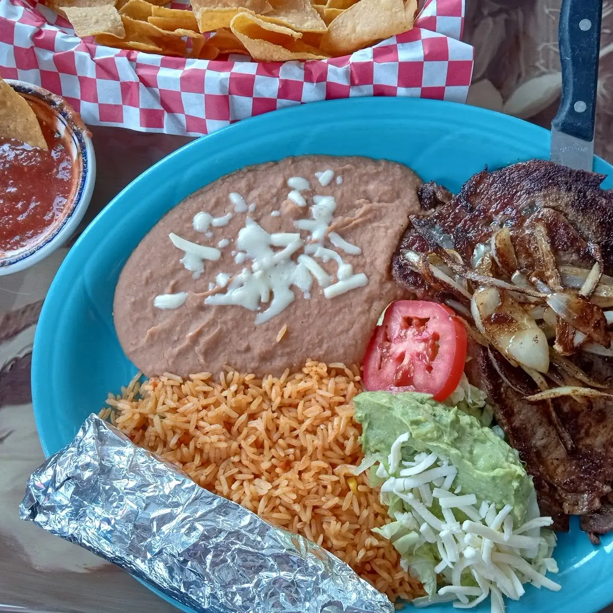 Carne Asada Plate