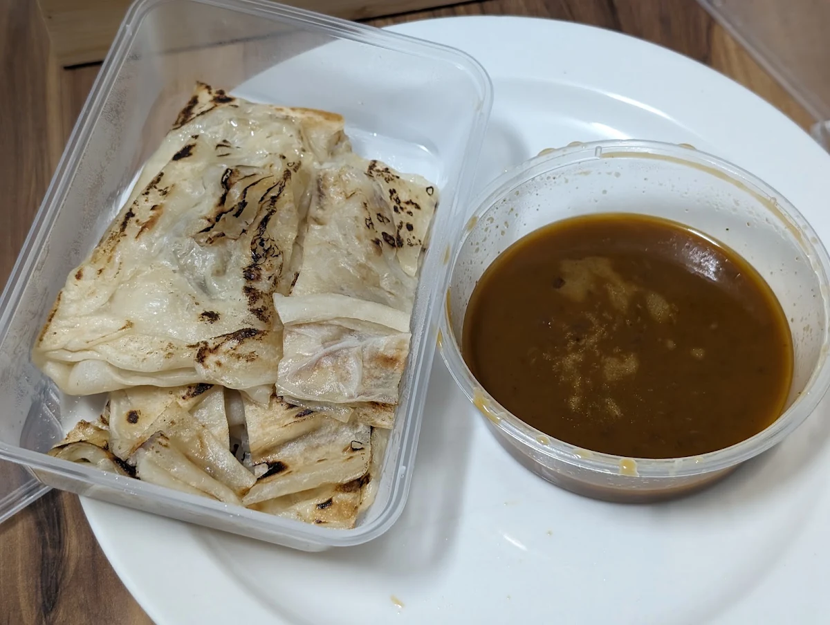Roti Canai with Satay Sauce