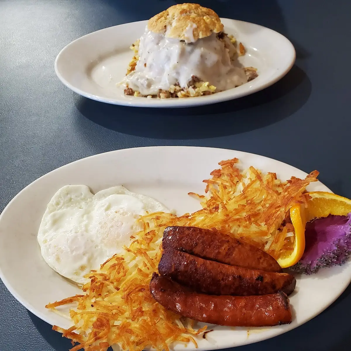 Eggs and Hash Browns