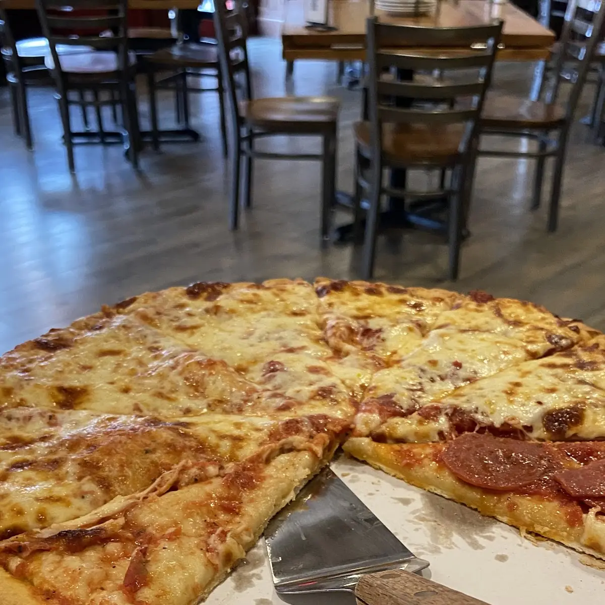 Thin Crust Cheese Pizza
