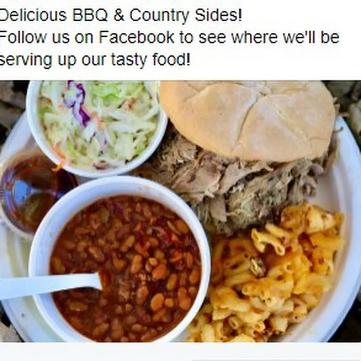 Pulled Pork Sandwich with Any Two Sides