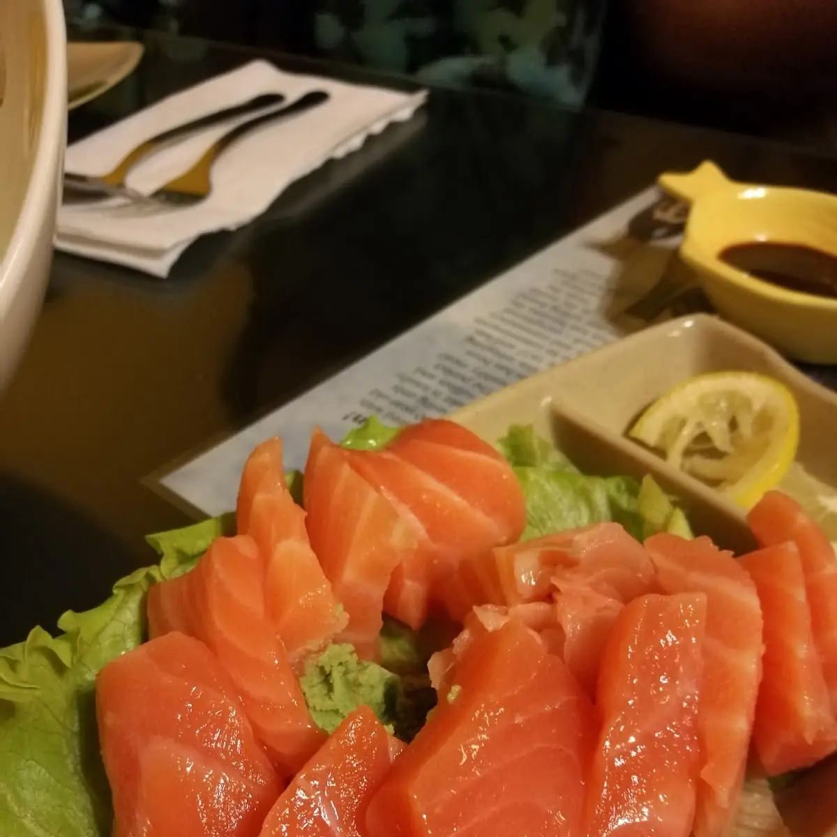Salmon Sashimi