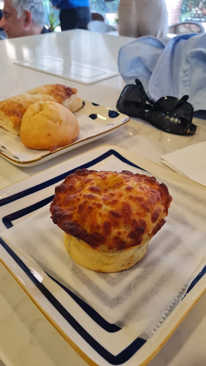 Spinach with Feta Cheese Muffin