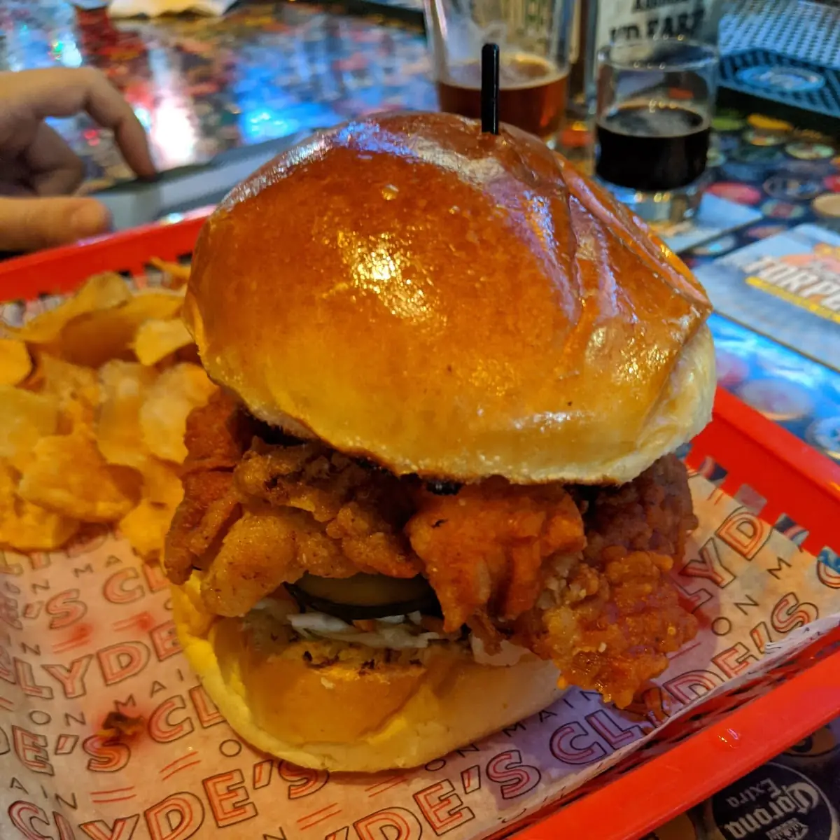 Hot Fish Sandwich