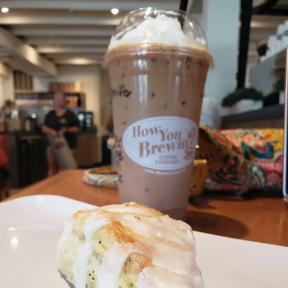 Lemon Poppy Scone