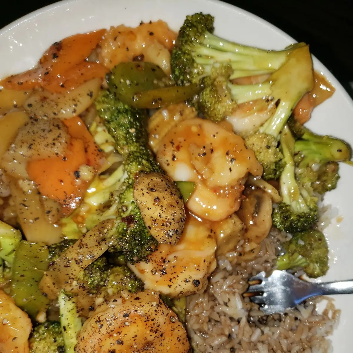 Garlic Shrimp Fried Rice