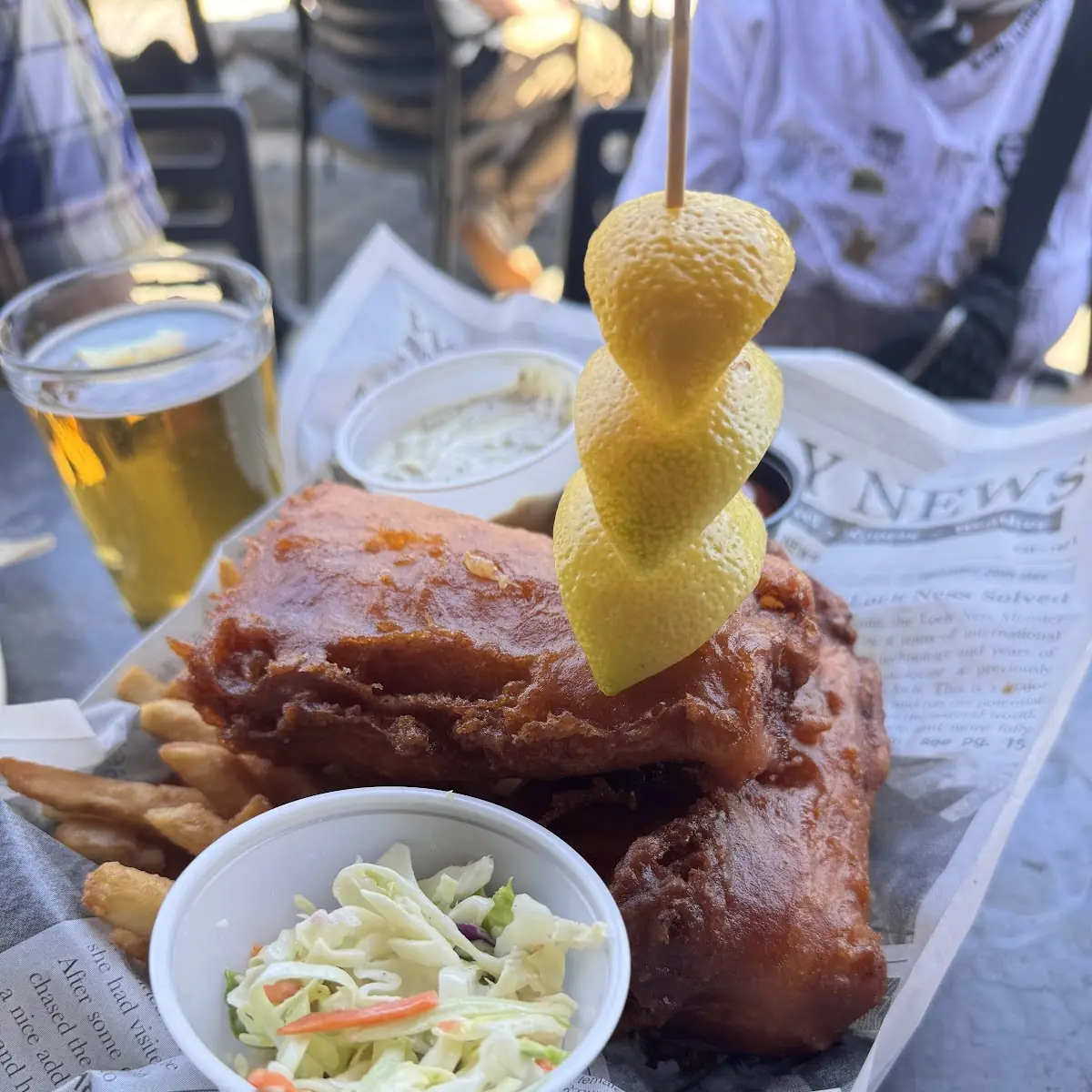 Fish & Chips Beer