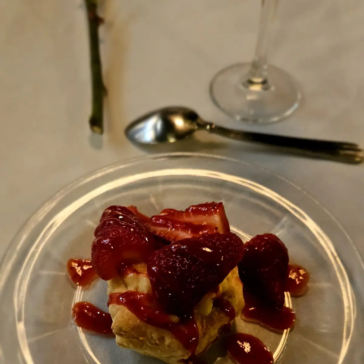 Strawberry Puff Pastry Dessert