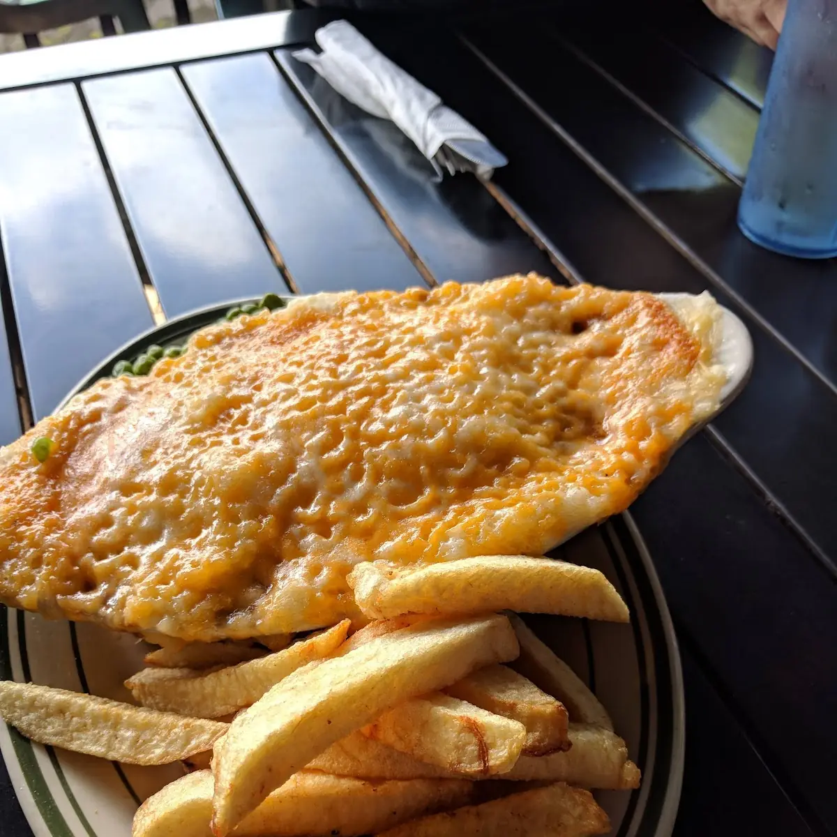 Grilled Fish & Proper Chips