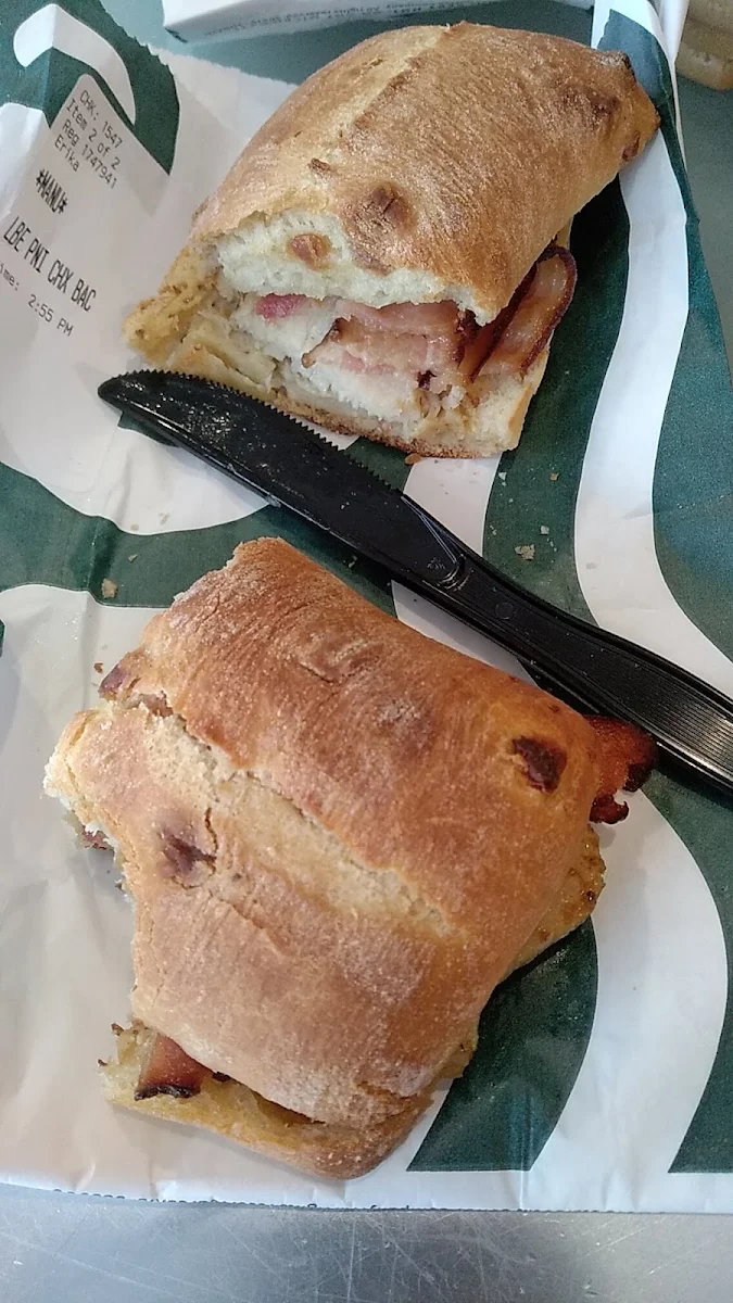 Chicken & Double-Smoked Bacon Panini