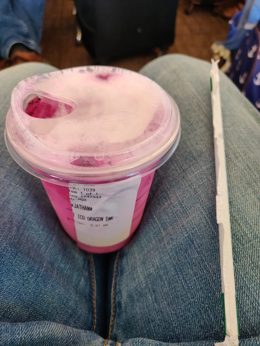 Iced Dragon Fruit Drink