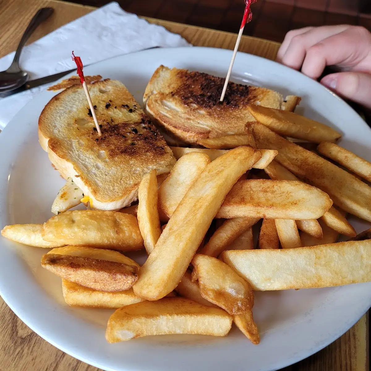 Grilled Chicken & Cheese