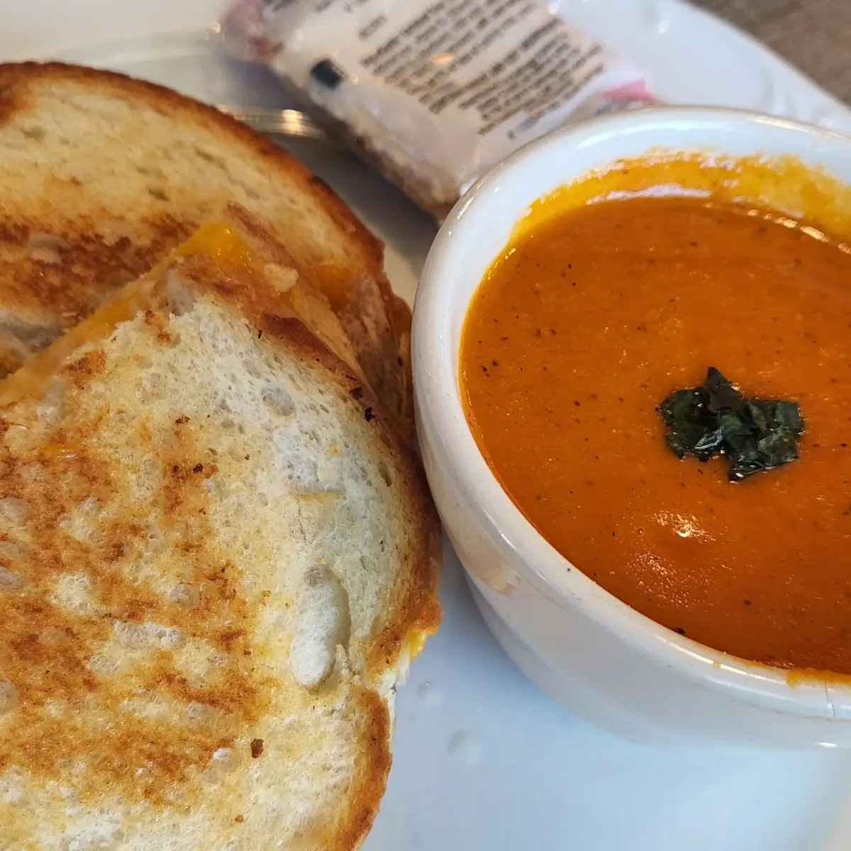 Tomato Soup and Grilled Cheese