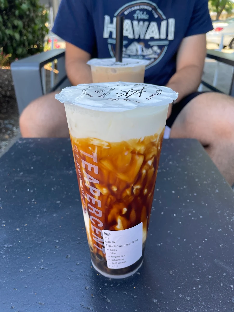 Tiger Brown Sugar Boba Latte