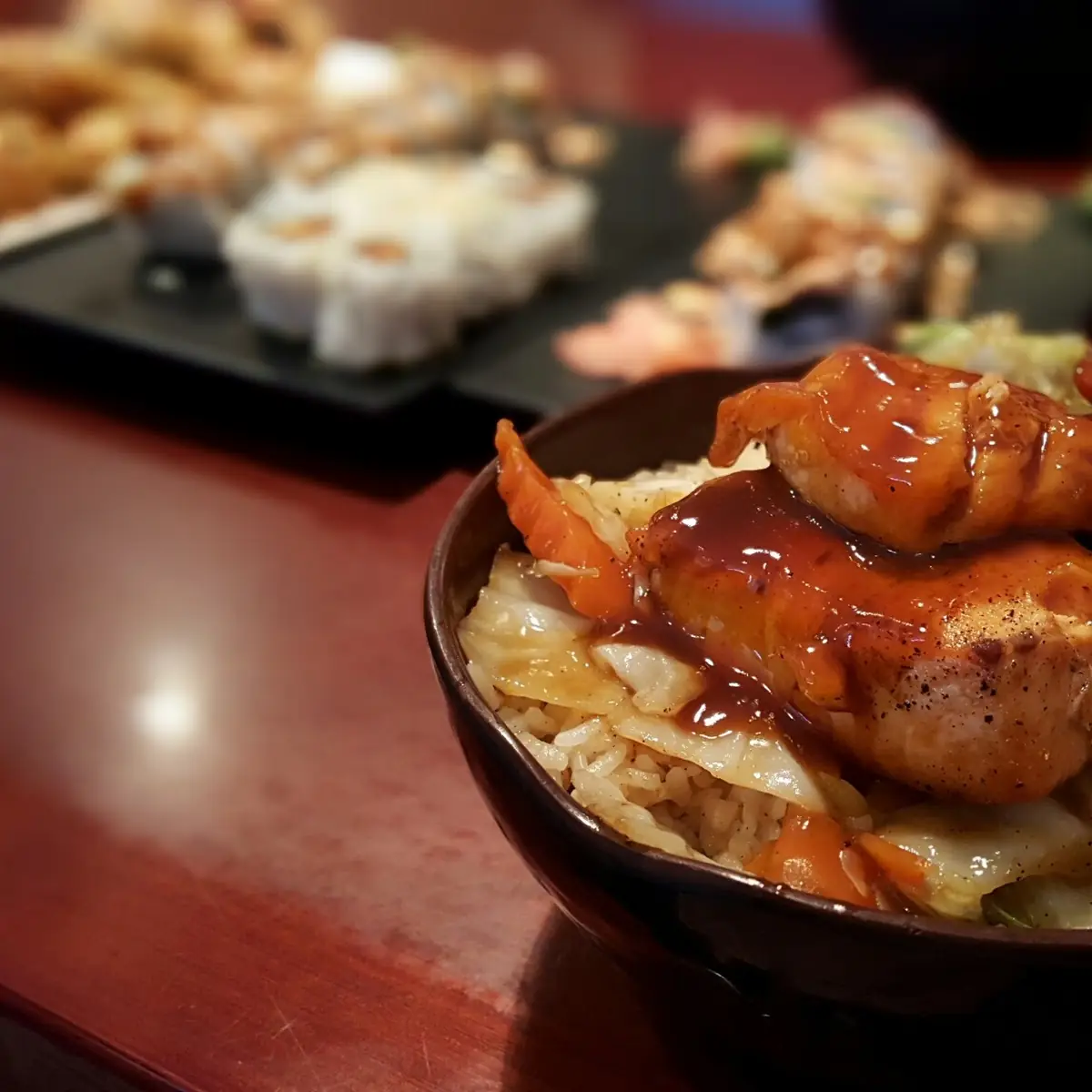 Salmon &Fried Rice Bowl
