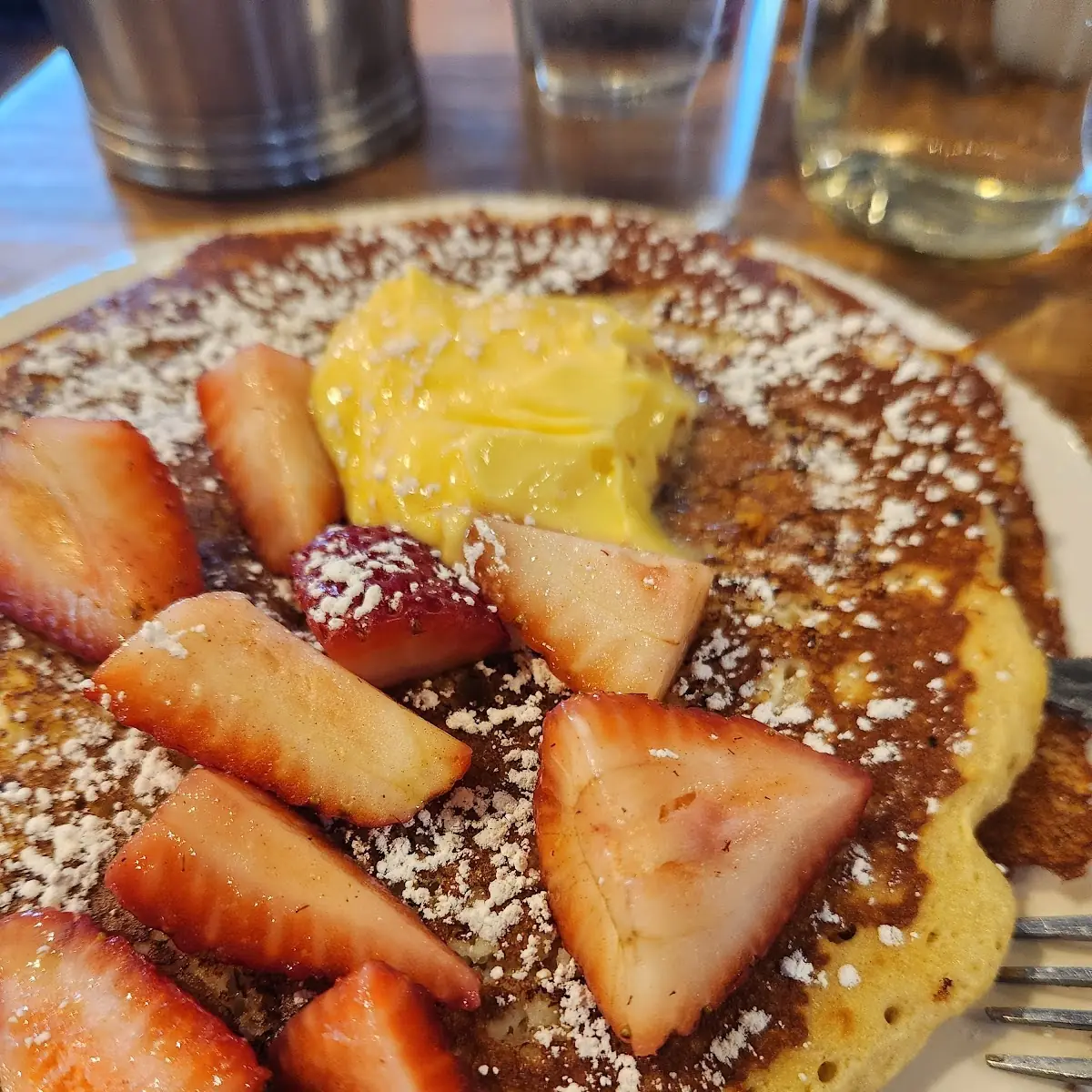 Lemon Curd Pancakes