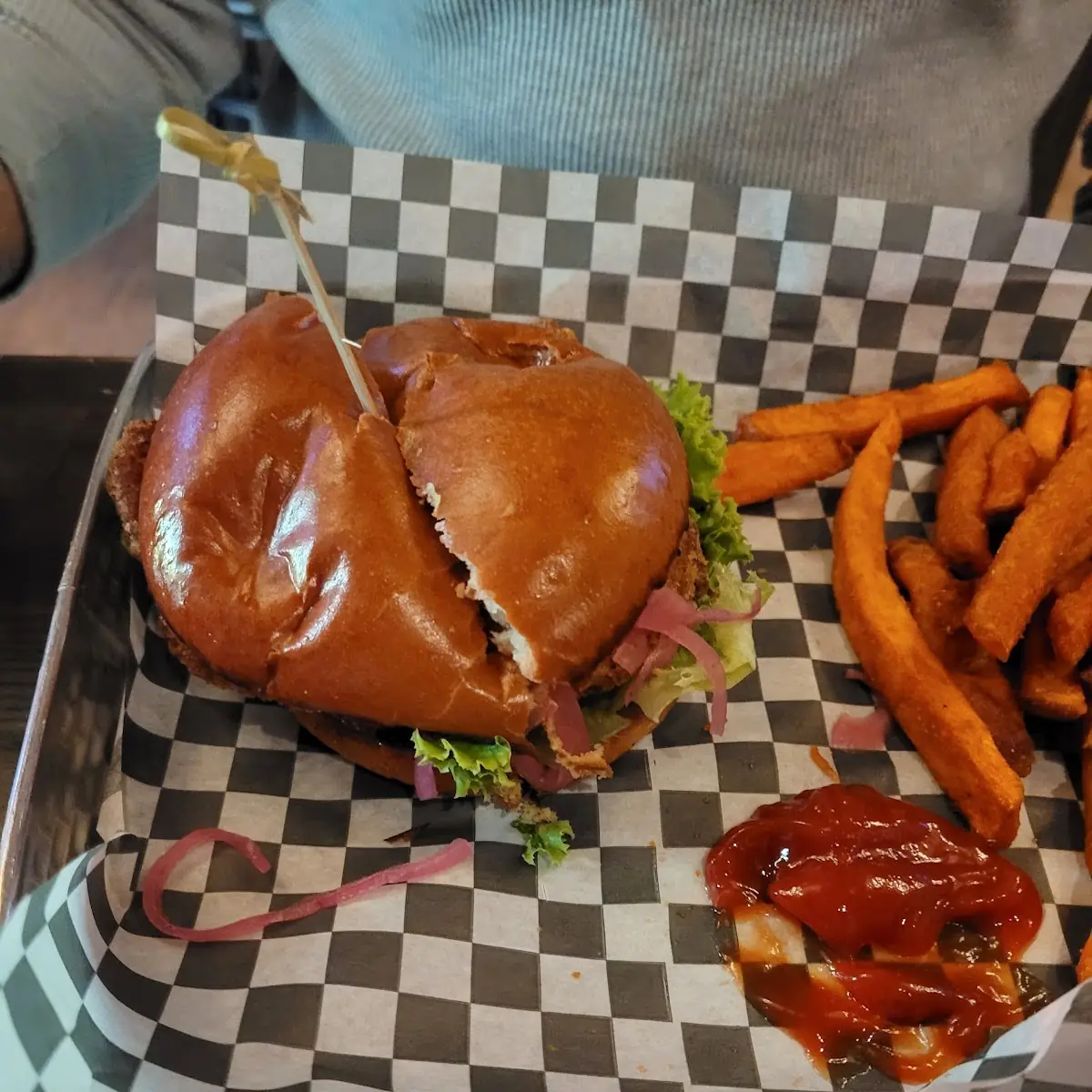 Chicken Fried Pork Sandwich