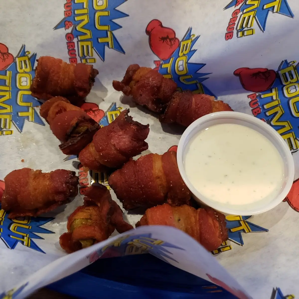 Bacon Wrapped Olives