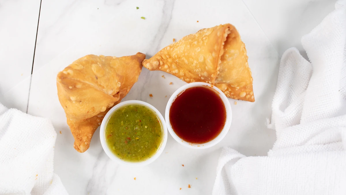 Vegetable Samosa, Indian Spice Sweets & Restaurant