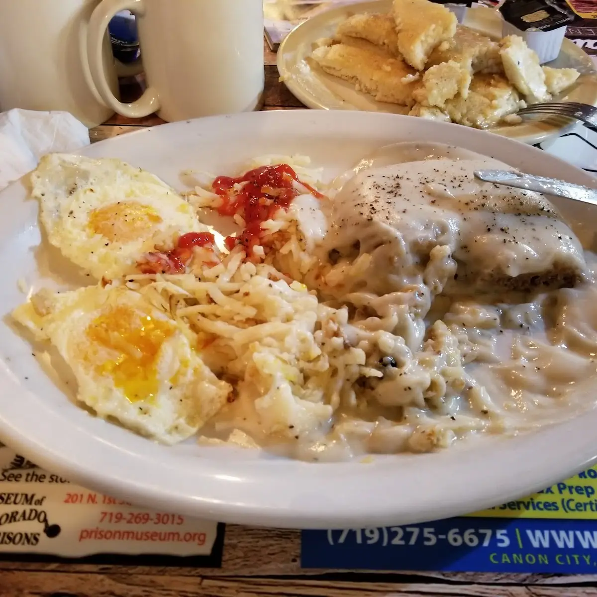 Breakfast Chicken Fried Steak