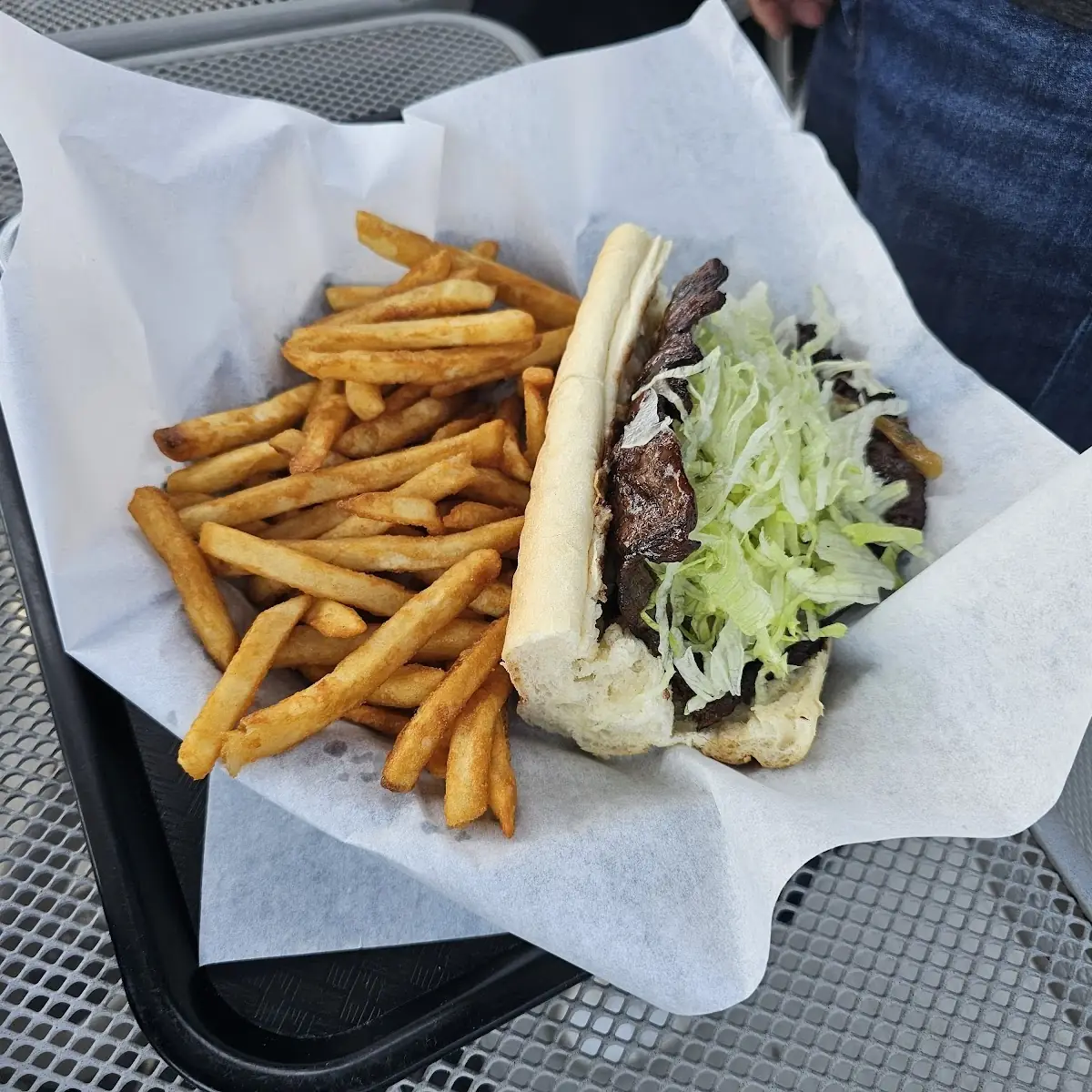 Skirt Steak Sandwich