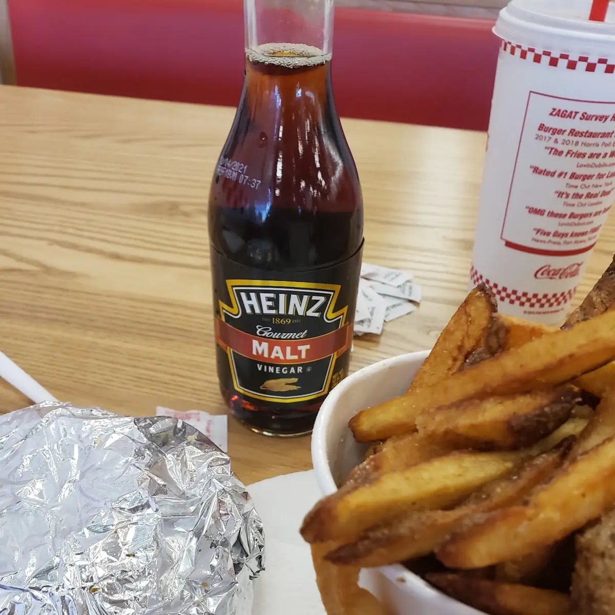 Fries with Malt Vinegar