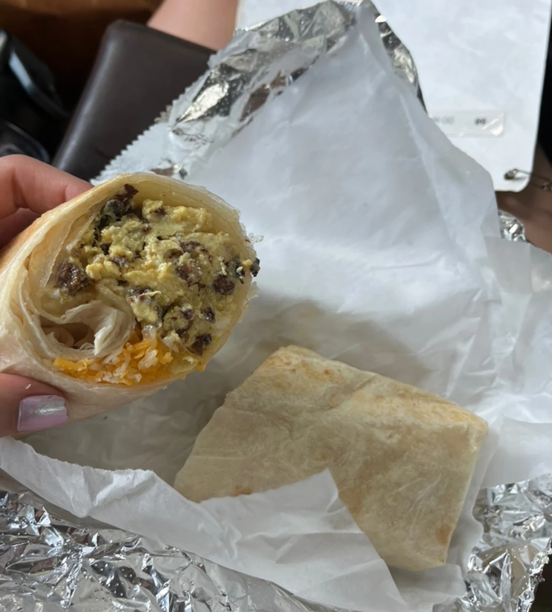 Sausage Breakfast Burrito