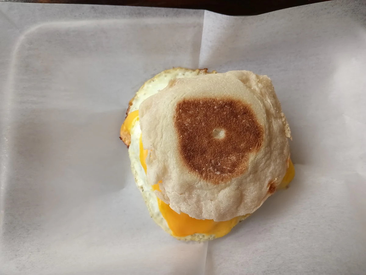 Sausage Egg and Cheese on English Muffin