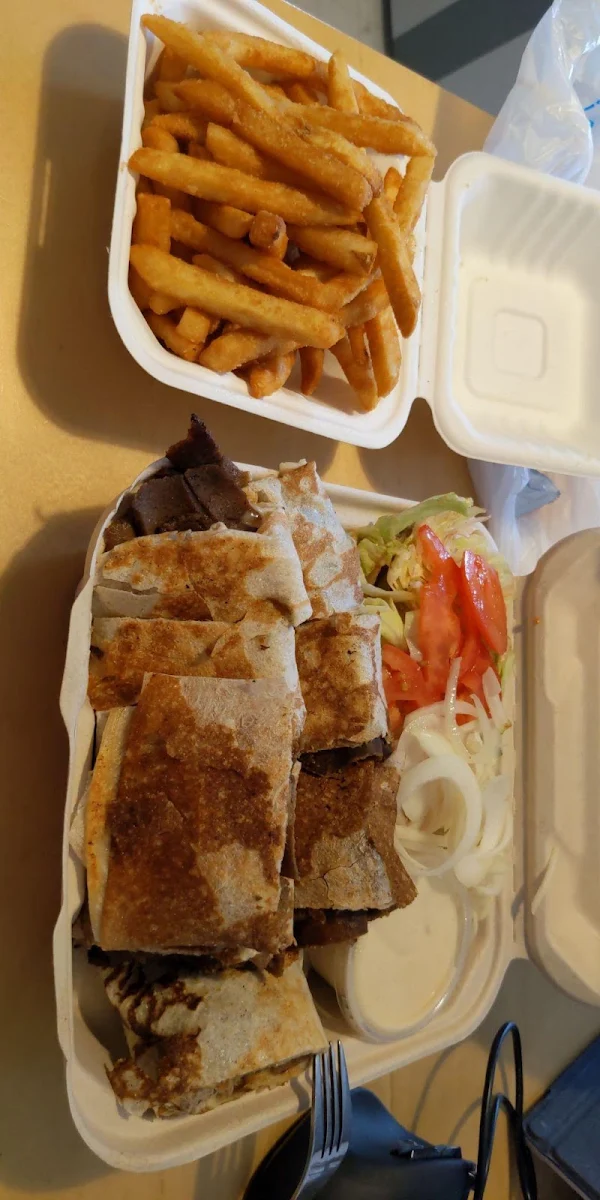 Large Donair Box, Shawarma & pizza zone