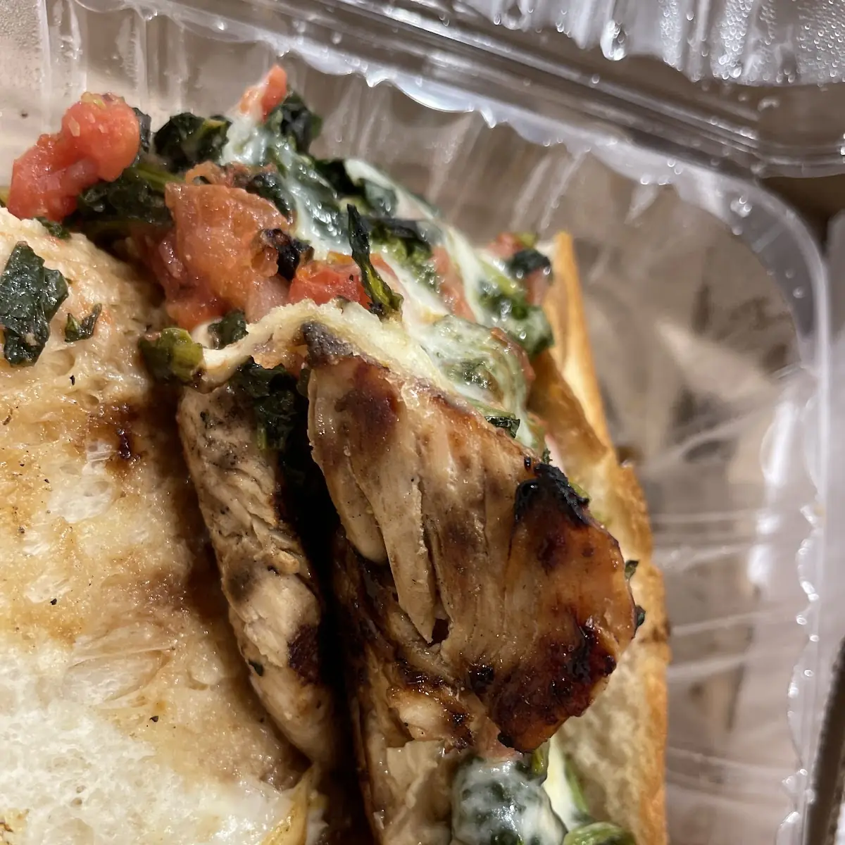 Pesto Chicken Flat Bread