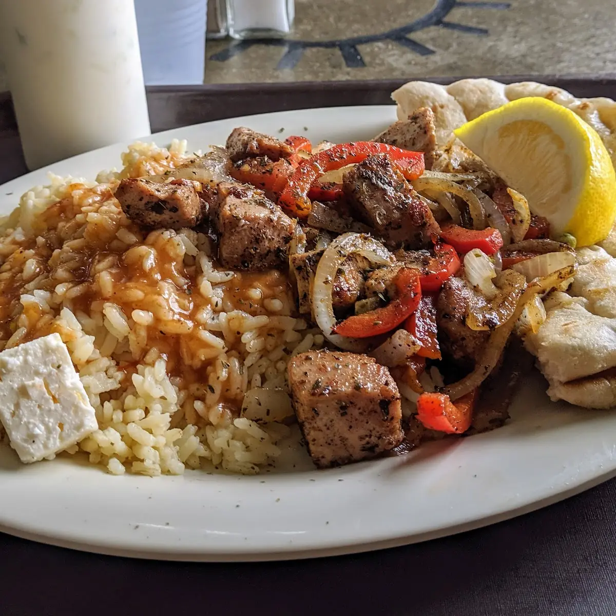 Tuna Souvlaki