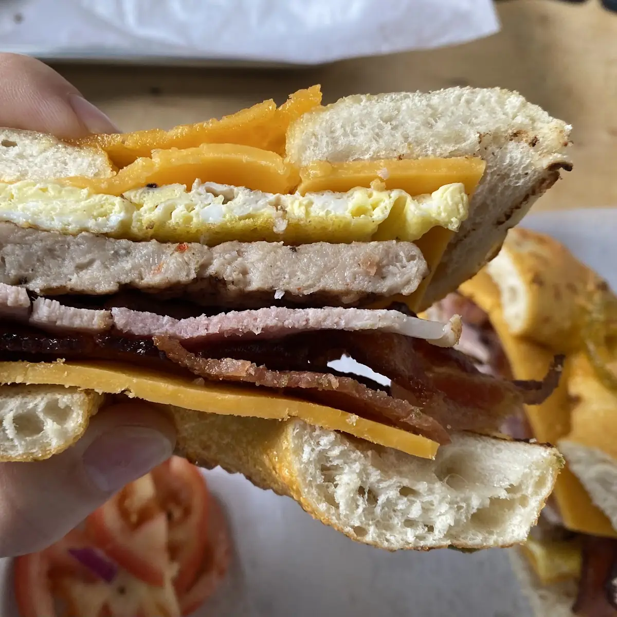 Carnivore Breakfast Sandwich