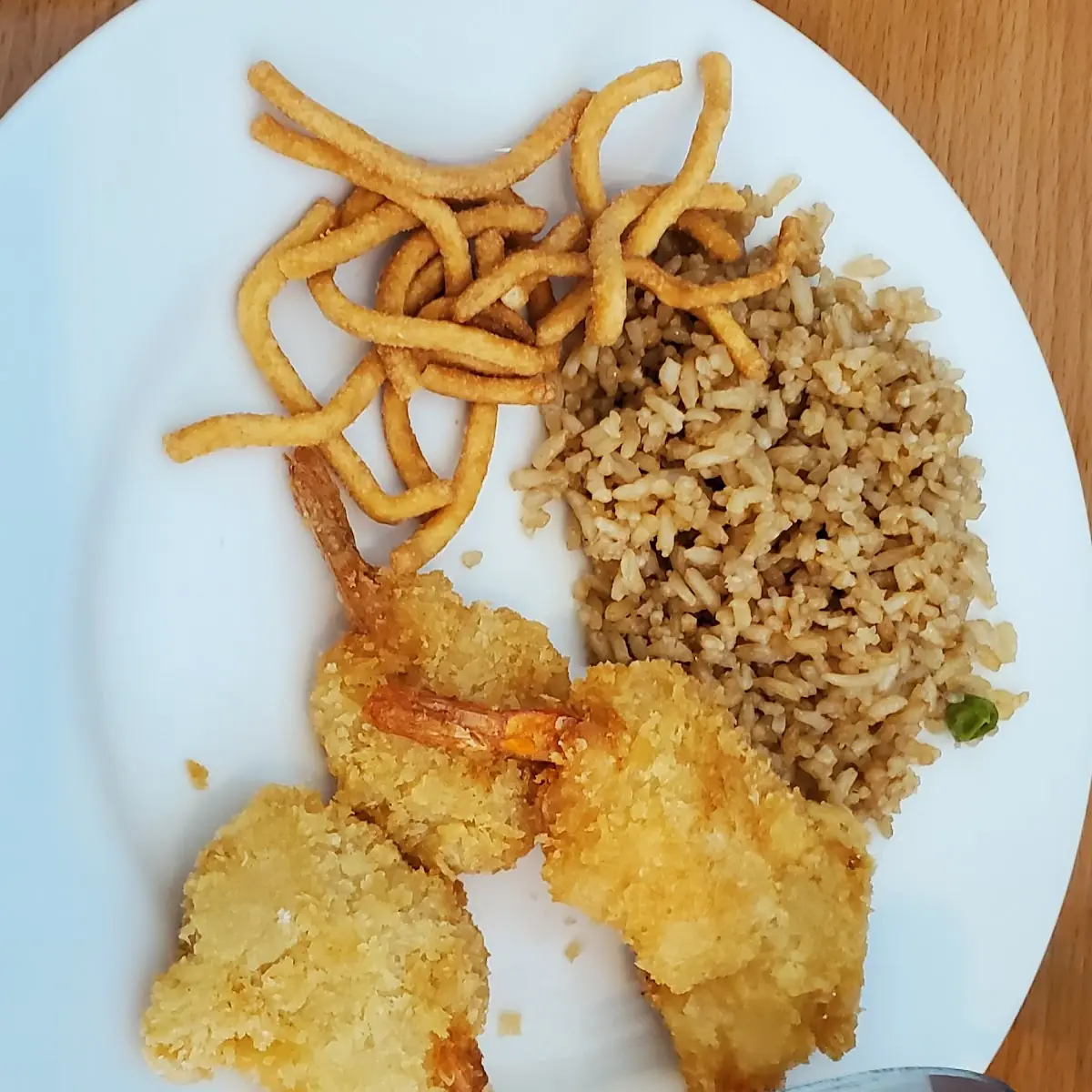 Butterfly Shrimp Fried Rice