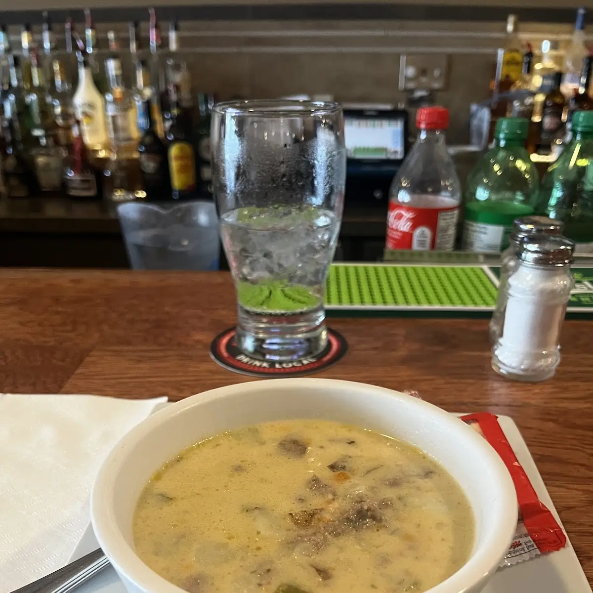 Cheeseburger Soup, Sandy's Riverside Grill