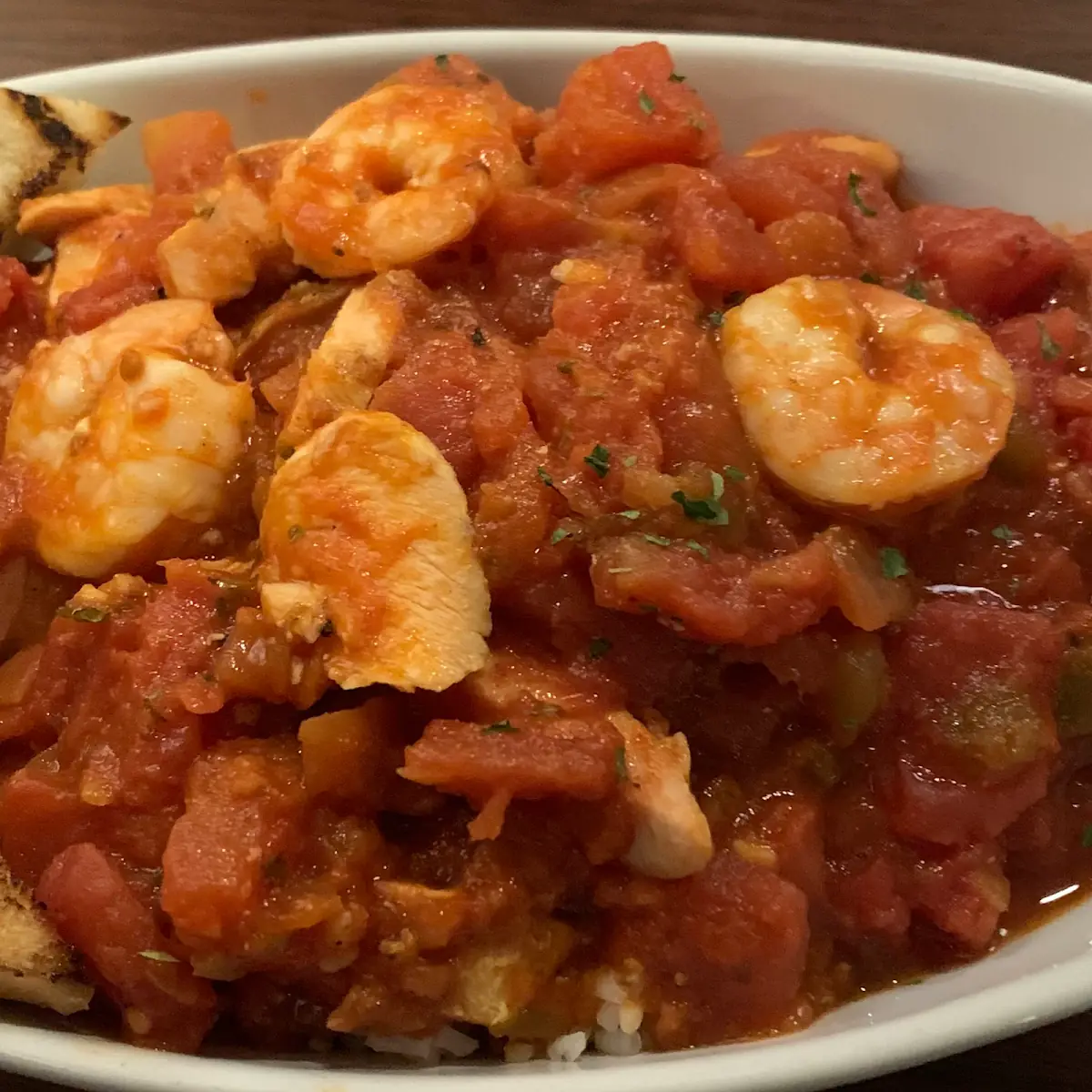 Jambalaya, Sandy's Riverside Grill