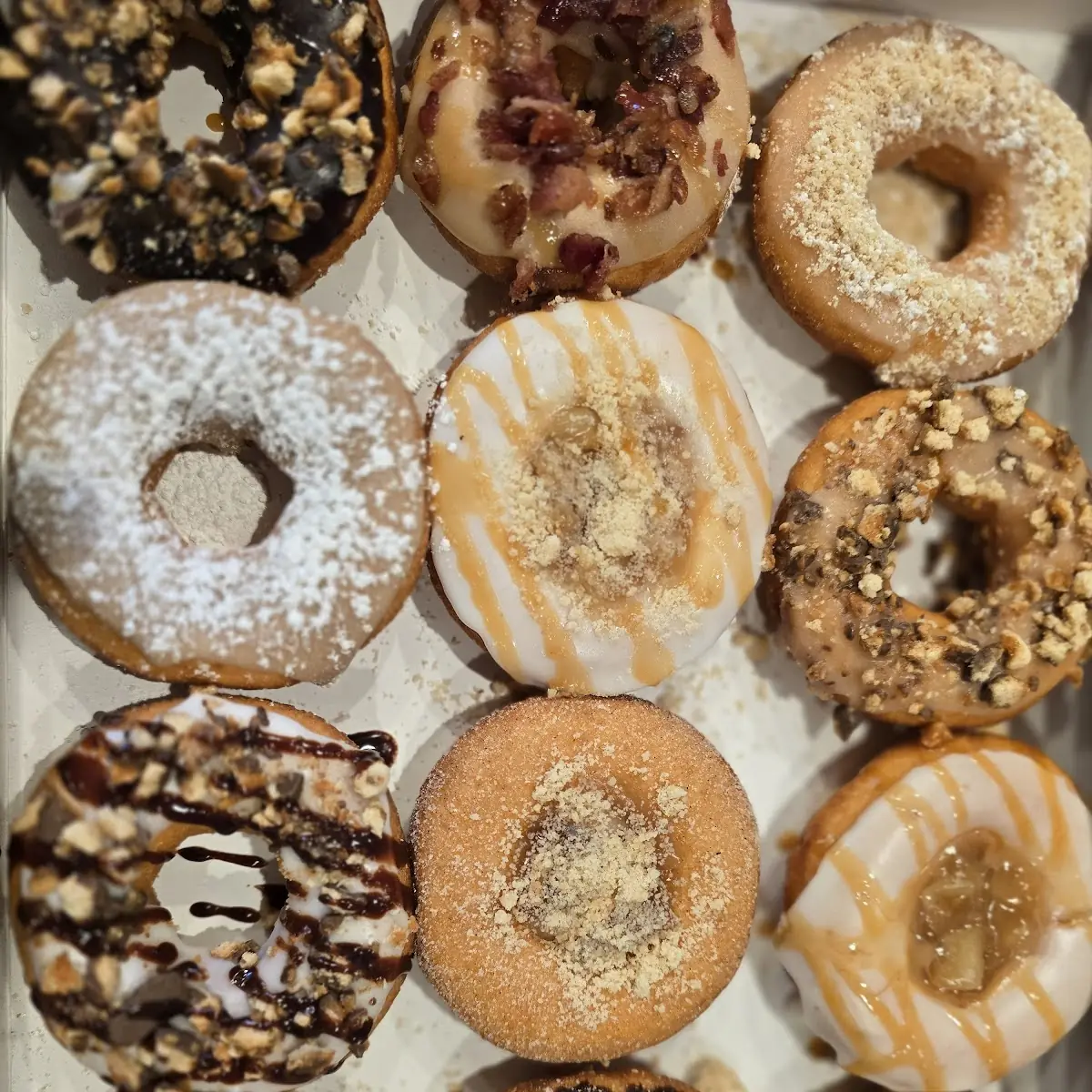 Maple with Bacon 1 2 Dozen Donuts