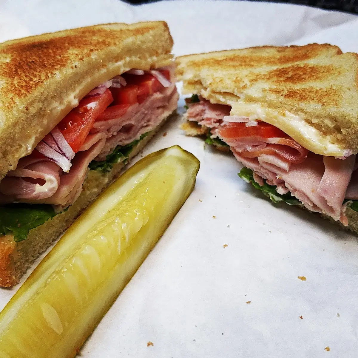 Classic Ham and Cheese Sandwich