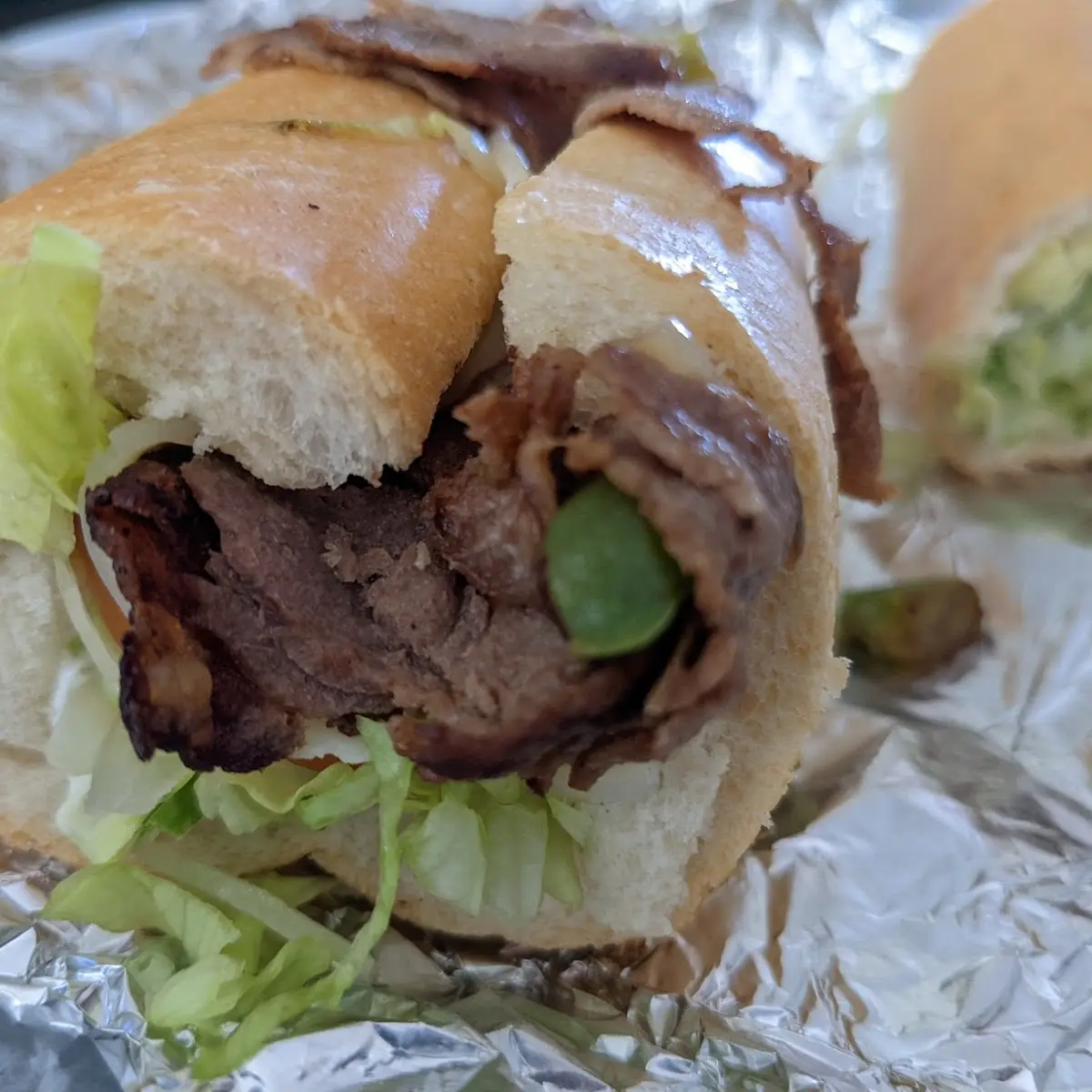 Loaded Steak Sandwich