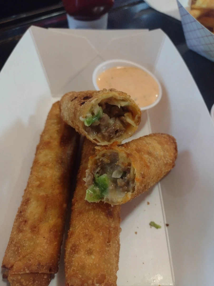 Philly Cheesesteak Egg Rolls