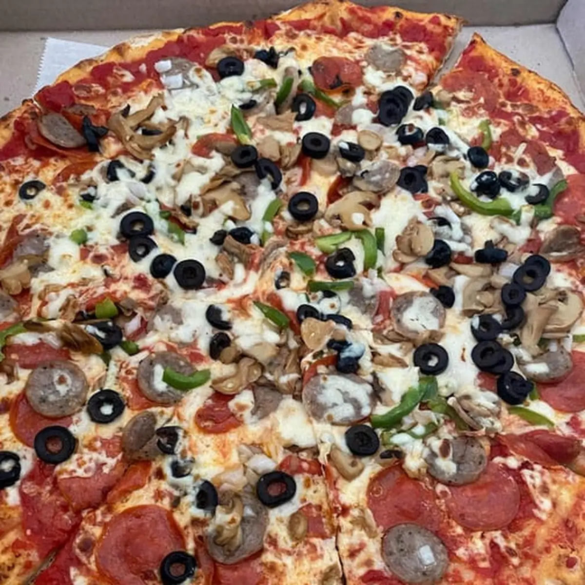 Everything Pizza Extra Cheese
