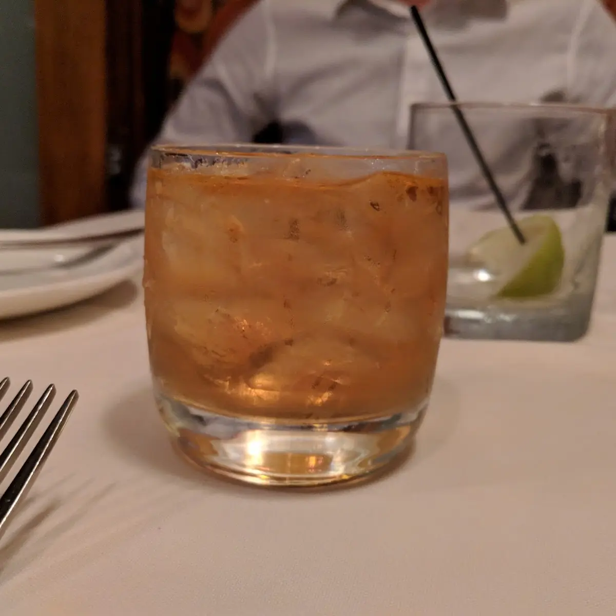 Burnt Lemon Old Fashioned
