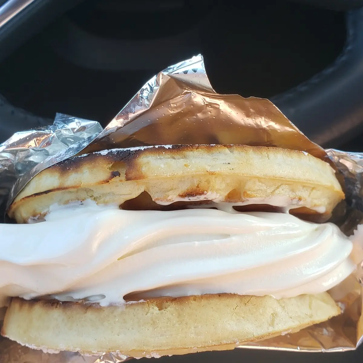 Frozen Yogurt Waffle