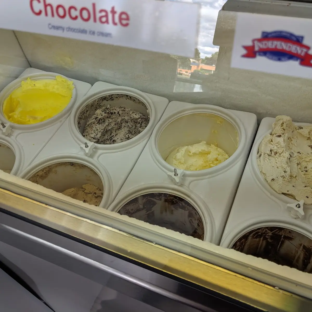 Hard Packed Ice Cream with Nuts