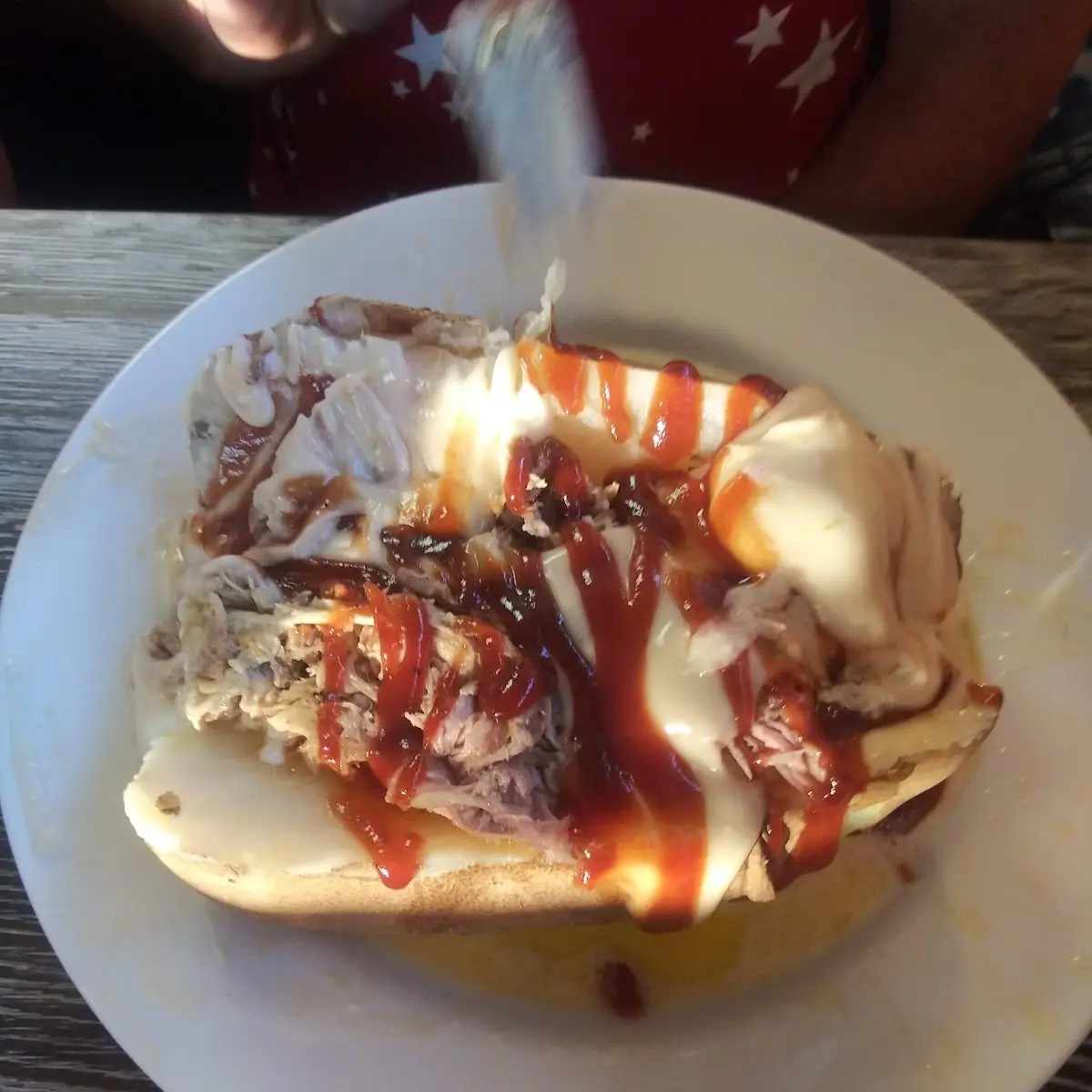 Pulled Pork Nachos Supreme