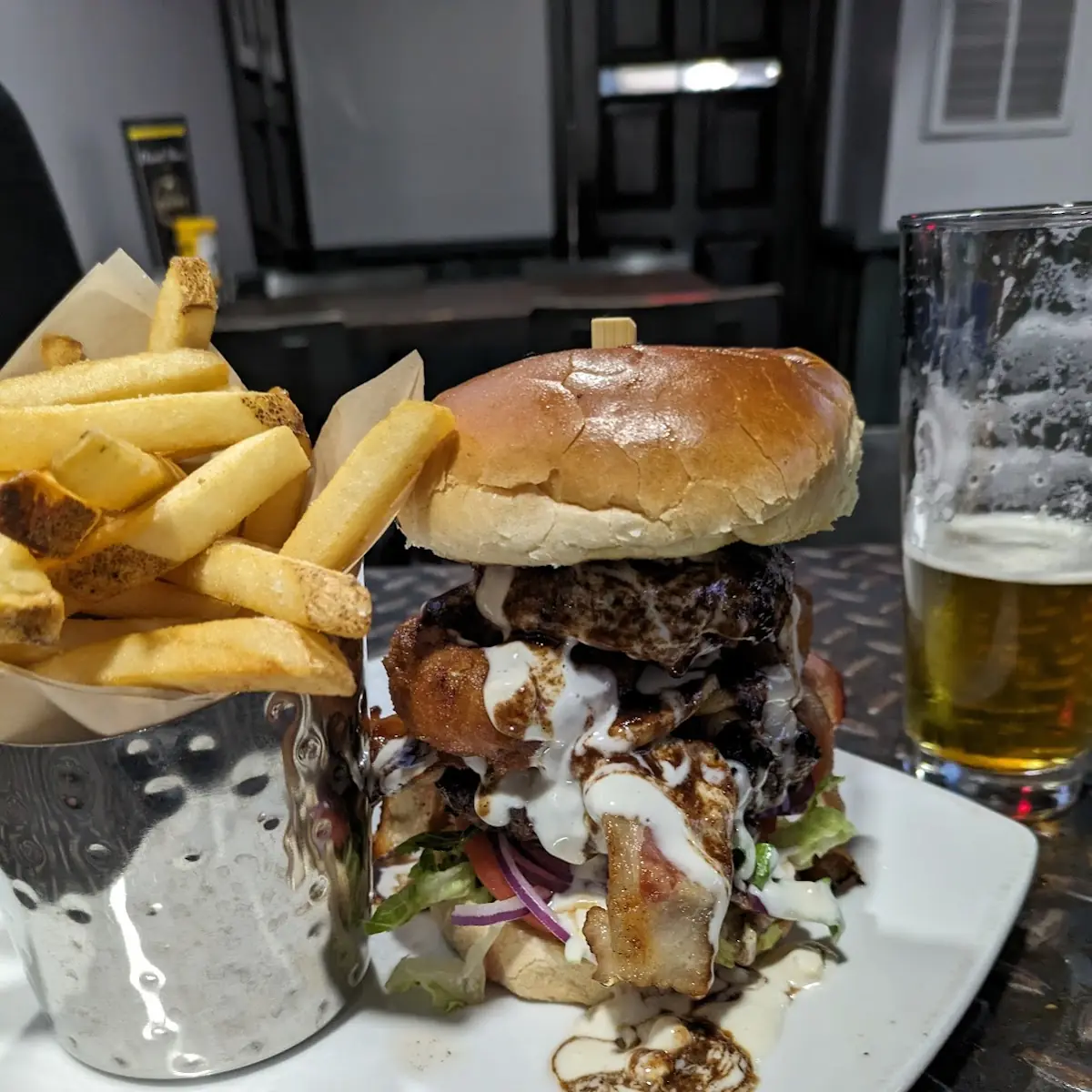 Blue Cheese Bacon Burger