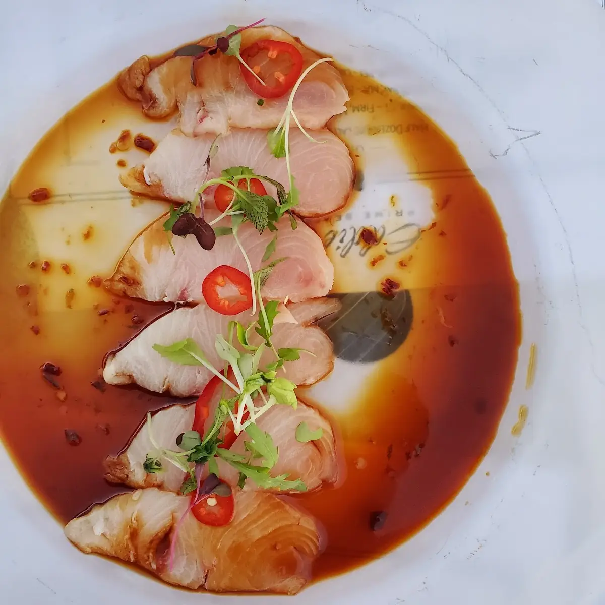 Yellowtail Sashimi