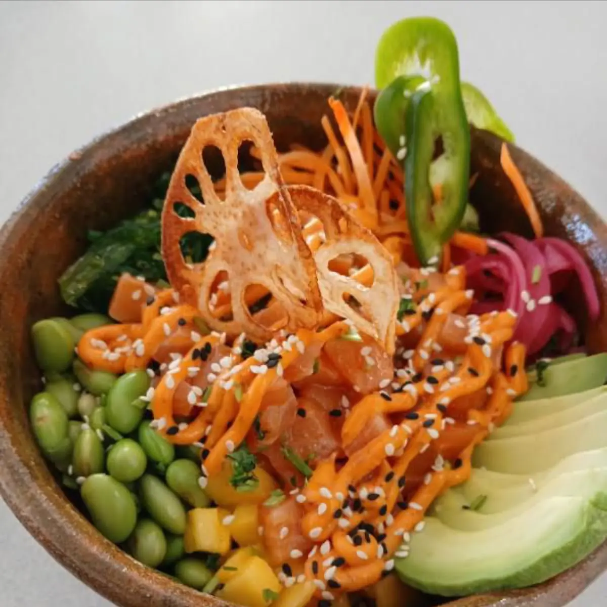 Salmon Poke Bowls