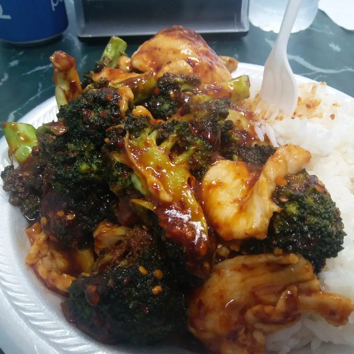 Super Spicy Chicken and Broccoli
