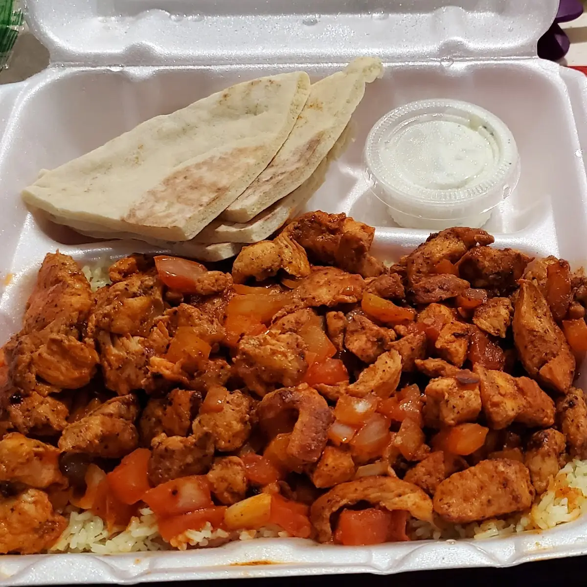 Spicy Chicken Shwarma