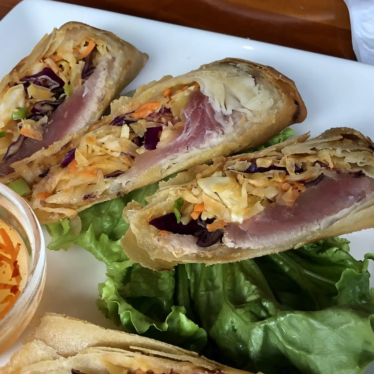 Ahi Spring Rolls